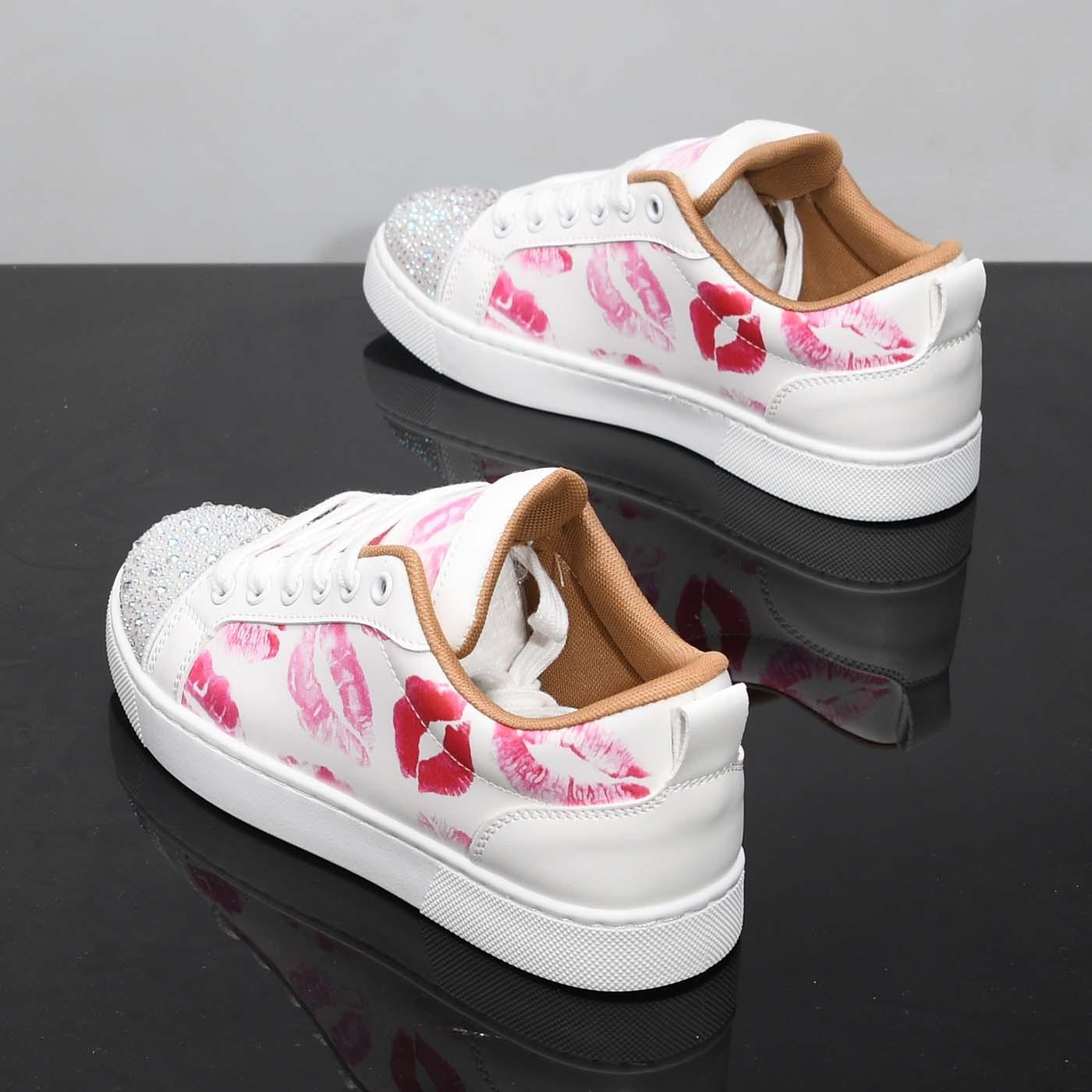 New red lip spring leather breathable casual German training board shoes 2 35
New red lip spring leather breathable casual German training board shoes 2 35