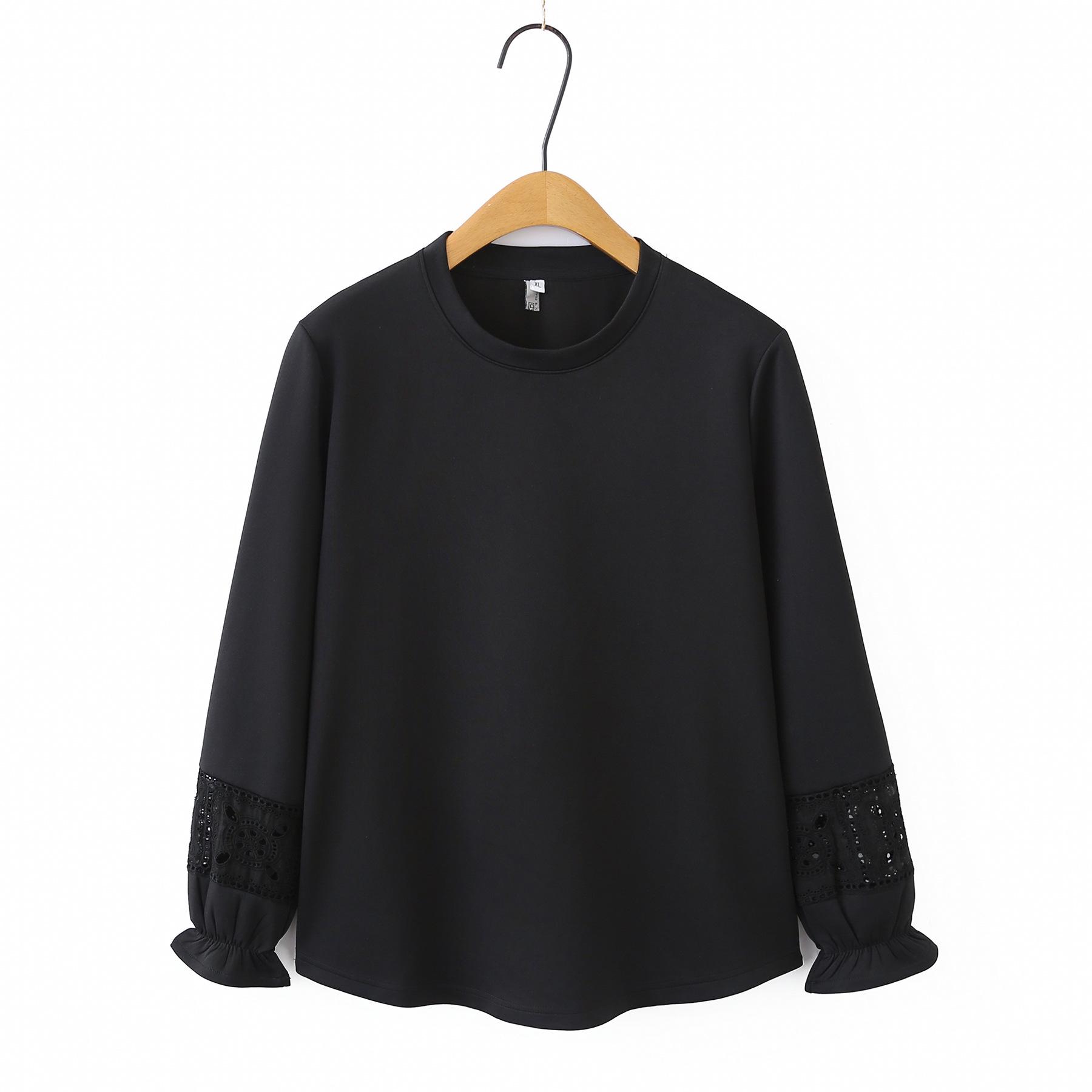 Plus Size Mamba Cotton Patchwork Long Sleeve Hollow Out Top for Women - Summer 2026 Versatile Base Layer XL чёрный
Plus Size Mamba Cotton Patchwork Long Sleeve Hollow Out Top for Women - Summer 2026 Versatile Base Layer XL чёрный
