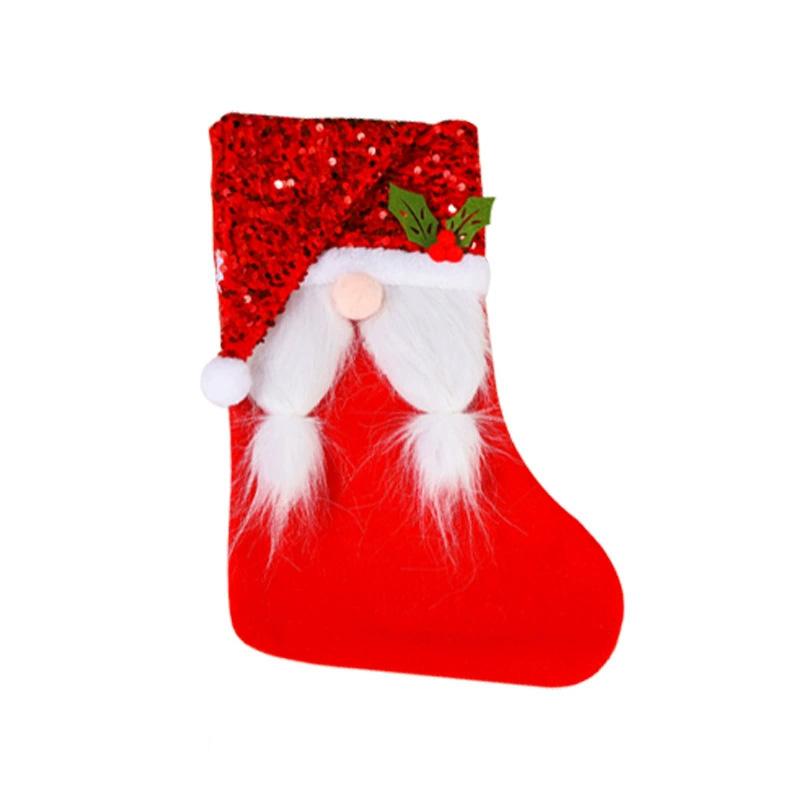 1Pc Sparkling Festive Attire Christmas Decorative Socks Christmas Gift Bag Party Supplies Christmas Hat Non-woven Fabric
1Pc Sparkling Festive Attire Christmas Decorative Socks Christmas Gift Bag Party Supplies Christmas Hat Non-woven Fabric