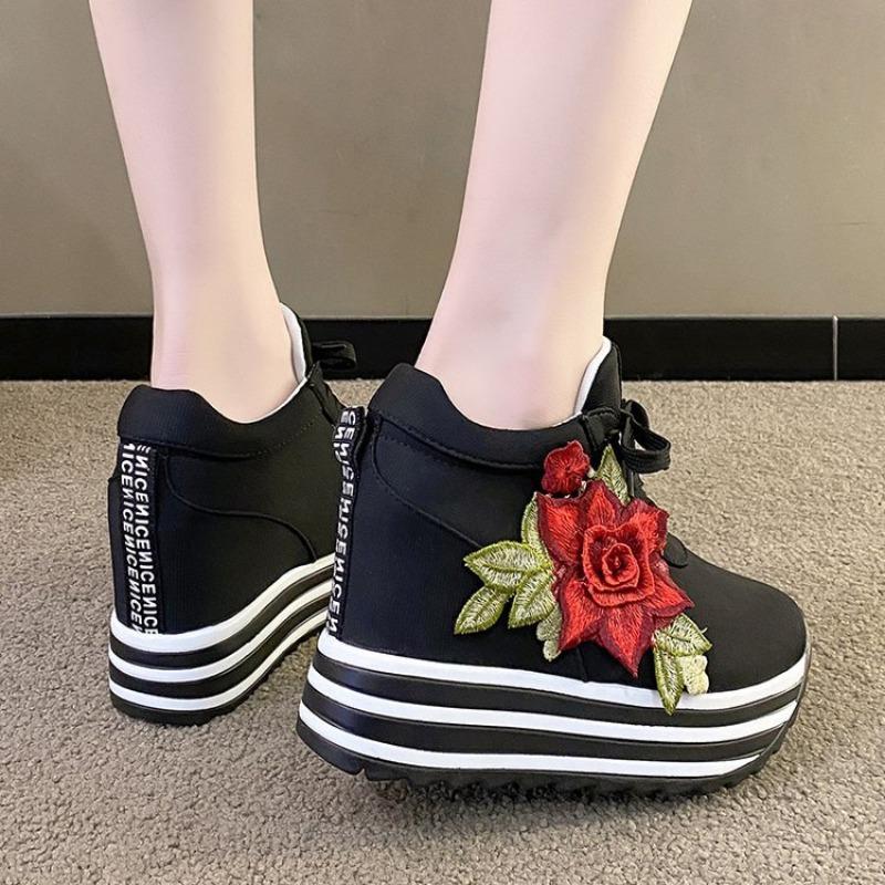 Women s Embroidered Round Toe Platform Canvas Flats, Low Cut Lace-Up Casual Shoes 41 чорний
Women s Embroidered Round Toe Platform Canvas Flats, Low Cut Lace-Up Casual Shoes 41 чорний