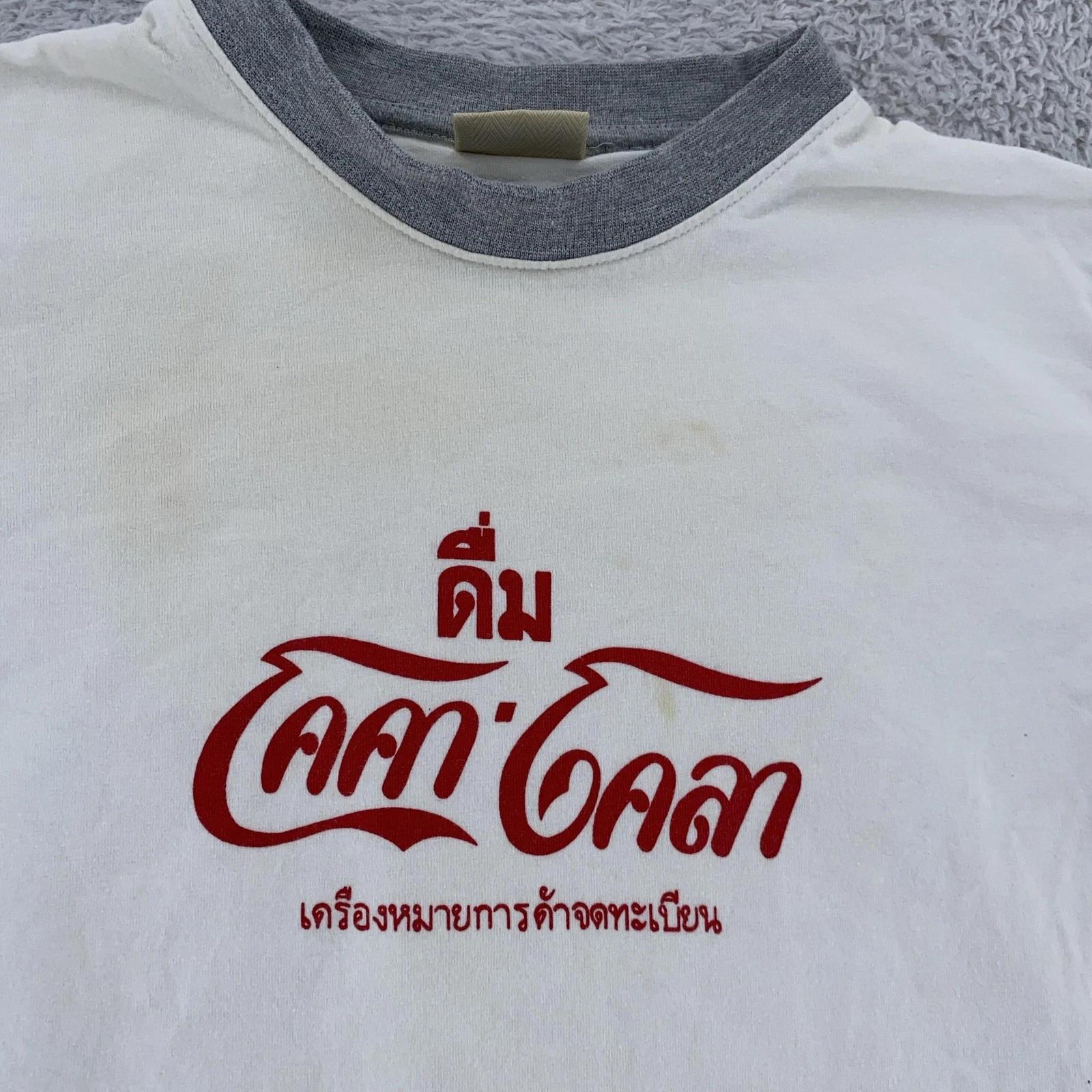 Винтаж Футболка Coca-Cola Таиланд Укороченный крой XS Тайское Ограниченное издание Свободный крой Газировка Кола 2XL
Винтаж Футболка Coca-Cola Таиланд Укороченный крой XS Тайское Ограниченное издание Свободный крой Газировка Кола 2XL