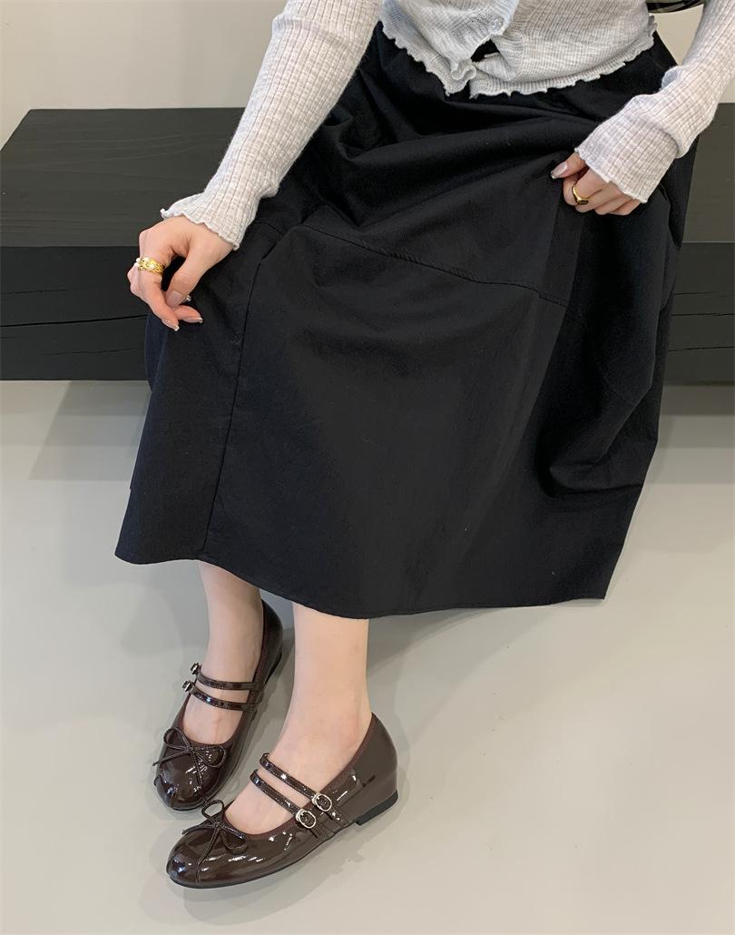 Корейская версия бант квадратный носок светлый рот двойная пряжка ремень глянцевые балетки Мэри Джейн женские 2025 изысканные универсальные туфли 39 коричневый
Корейская версия бант квадратный носок светлый рот двойная пряжка ремень глянцевые балетки Мэри Джейн женские 2025 изысканные универсальные туфли 39 коричневый