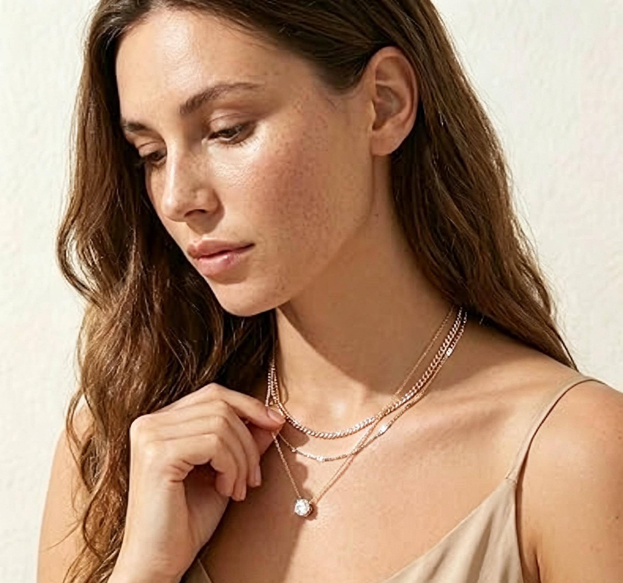 Layered Gold Necklace Set, 14K Gold Plated Delicate Pendant Necklace Set 1pcs золотистий
Layered Gold Necklace Set, 14K Gold Plated Delicate Pendant Necklace Set 1pcs золотистий