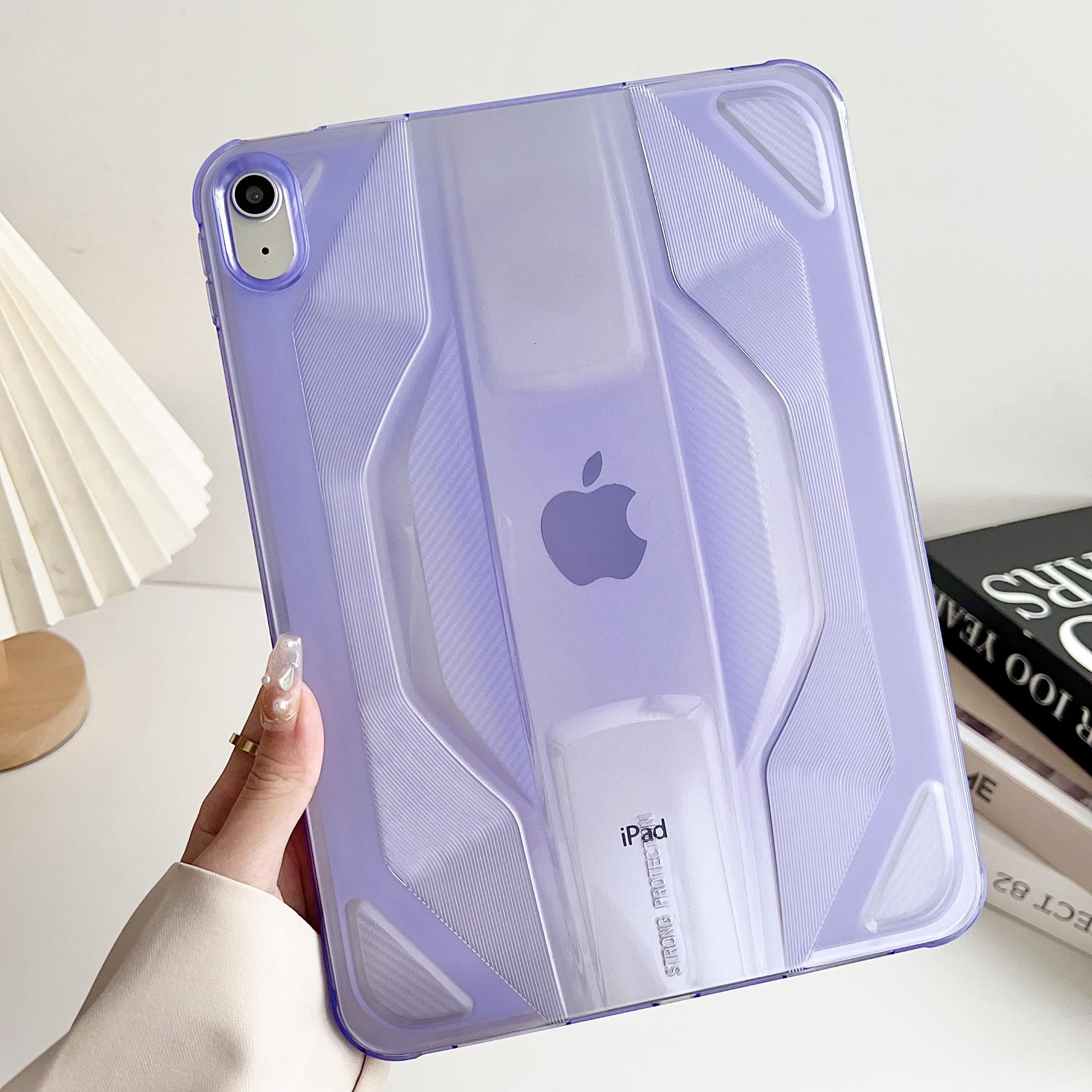 Для iPad мини (2024)/(2021) Противоударный прозрачный чехол из ТПУ для планшета Transparent Purple
Для iPad мини (2024)/(2021) Противоударный прозрачный чехол из ТПУ для планшета Transparent Purple