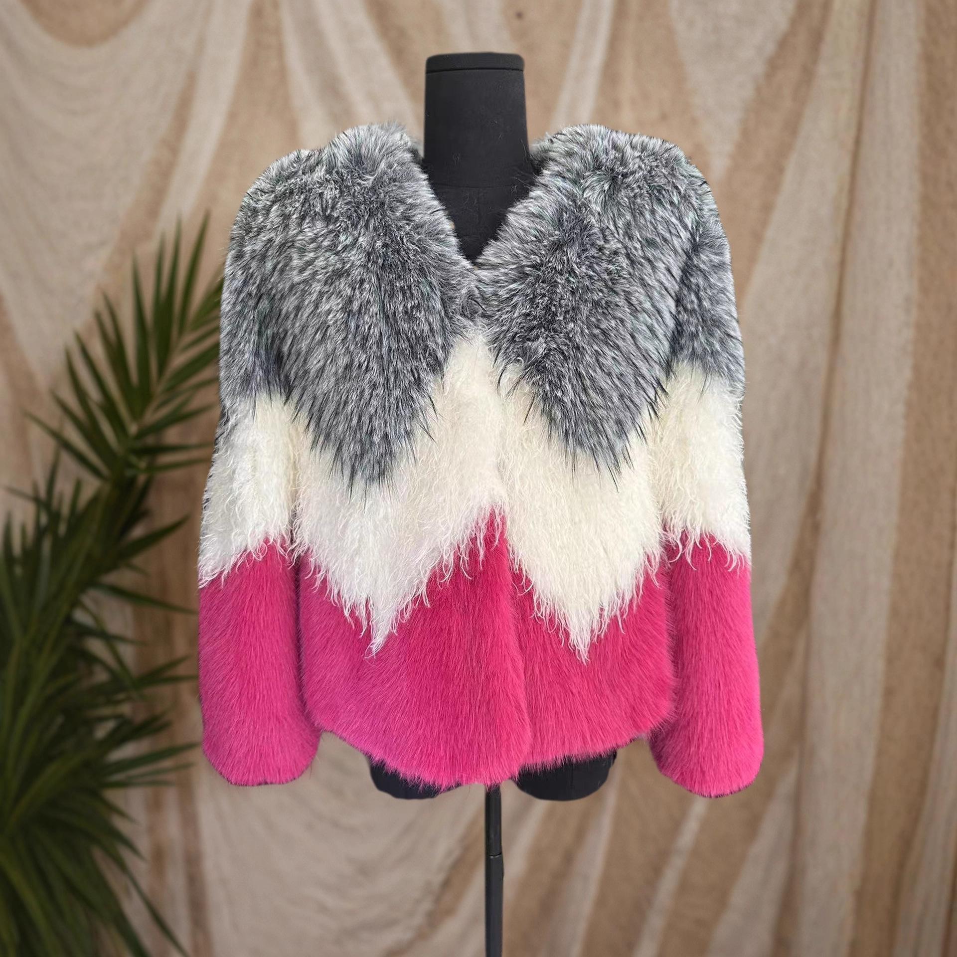 Новая модная шуба из искусственного меха на осень и зиму 2025 года. Короткая теплая шуба. One Size темно-розовый
Новая модная шуба из искусственного меха на осень и зиму 2025 года. Короткая теплая шуба. One Size темно-розовый