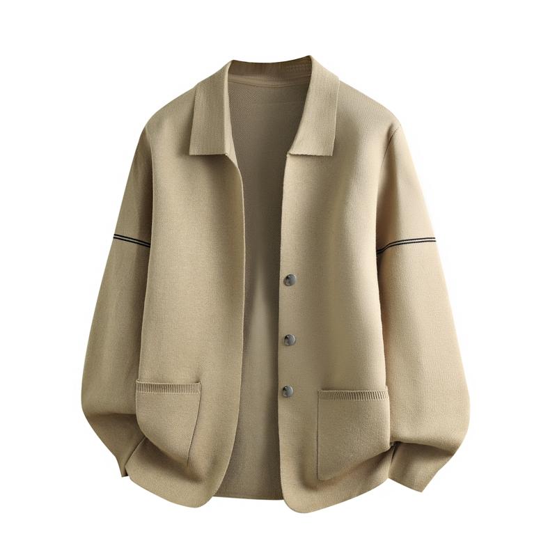 Мужской однотонный кардиган с длинными рукавами-фонариками, лацканами и застежкой-молнией, куртка на пуговицах, модный топ для работы L хаки
Мужской однотонный кардиган с длинными рукавами-фонариками, лацканами и застежкой-молнией, куртка на пуговицах, модный топ для работы L хаки