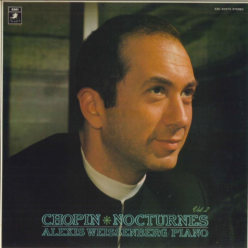LP Record ALEXIS WEISSENBERG Chopin Nocturnes Vol. 2 EAC80375 ANGEL Japan Classical
LP Record ALEXIS WEISSENBERG Chopin Nocturnes Vol. 2 EAC80375 ANGEL Japan Classical