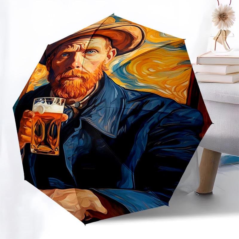 1pc Van Gogh Inspired Automatic Folding Umbrella, Portable 3-Fold Design with Iron Frame, Perfect for Fans, Travelers, Daily Use, and Gifts!V066
1pc Van Gogh Inspired Automatic Folding Umbrella, Portable 3-Fold Design with Iron Frame, Perfect for Fans, Travelers, Daily Use, and Gifts!V066