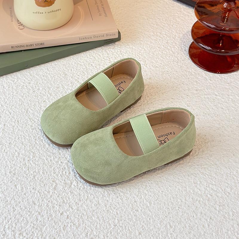 Nice Candy Color Children Performance Shoes for Girls Easy to Wear Elastic Band Suede Leather Student Shoes Shallow Flats I08014 23 зелений
Nice Candy Color Children Performance Shoes for Girls Easy to Wear Elastic Band Suede Leather Student Shoes Shallow Flats I08014 23 зелений