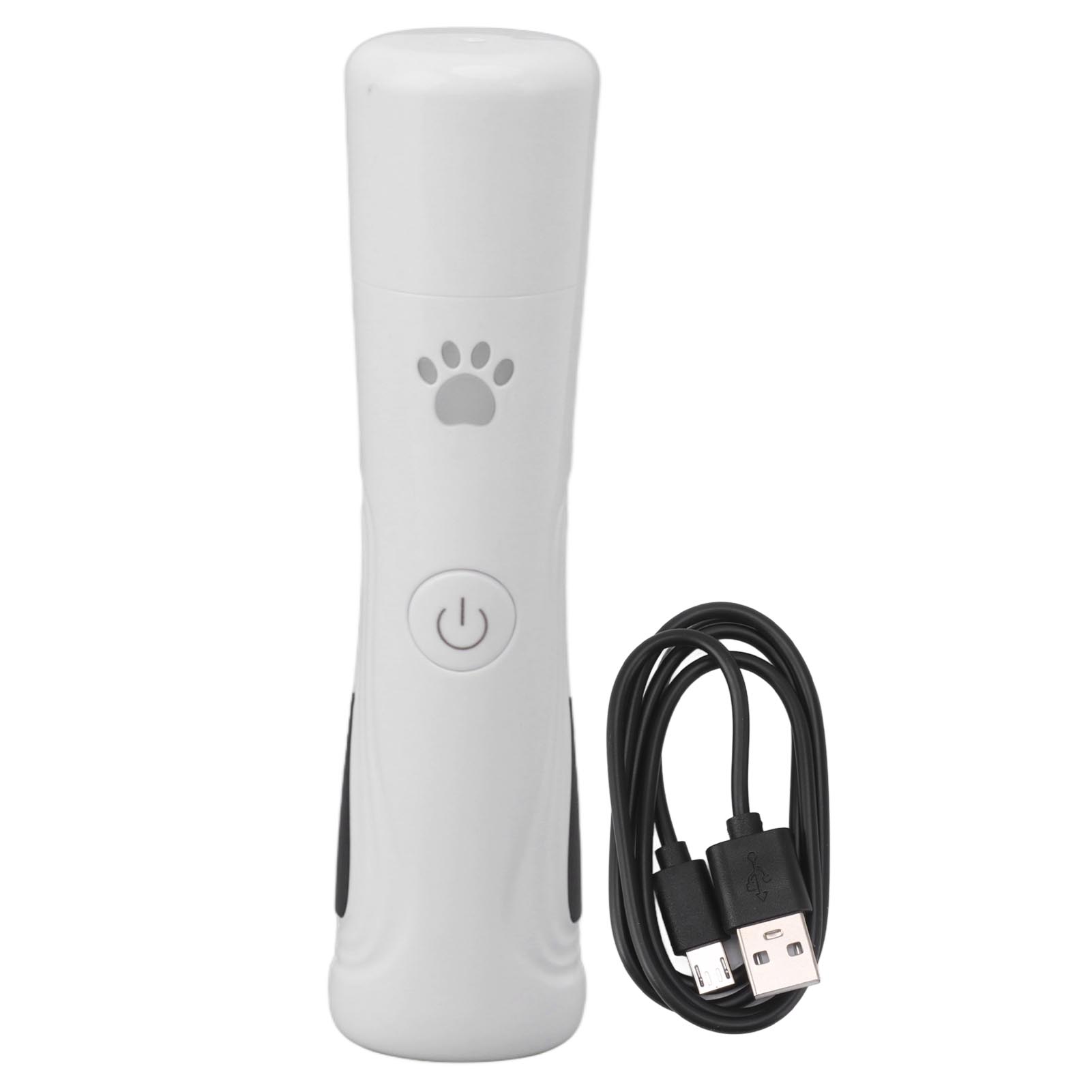 Dog Nail Grinder 3 Speed Electric USB Rechargeable Quiet Pet Nail Trimmer with LED Light Painless
Dog Nail Grinder 3 Speed Electric USB Rechargeable Quiet Pet Nail Trimmer with LED Light Painless