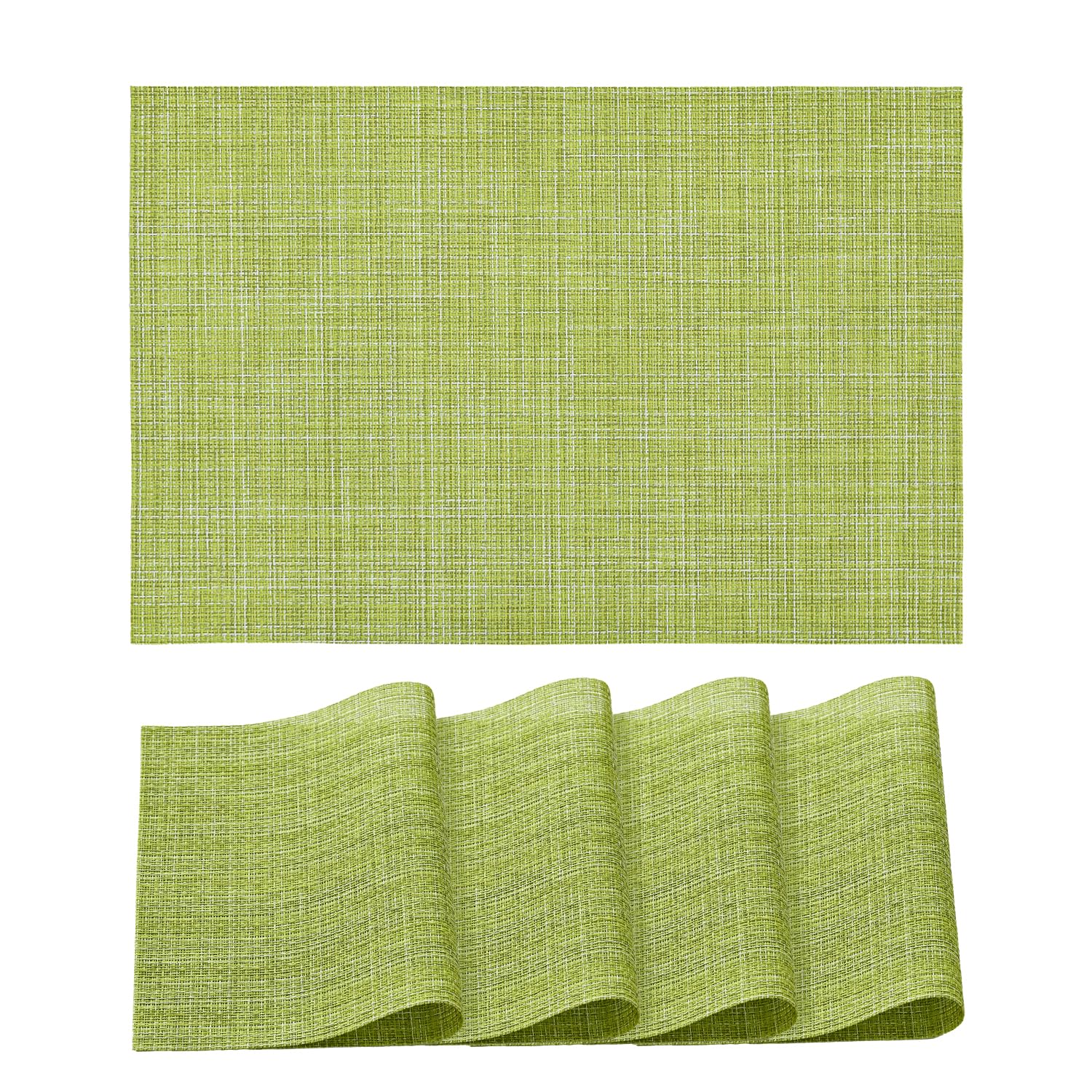 Silver Cube Vinyl Placemats Set of 4, Washable Heat Resistant Non-Slip Woven Plastic PVC Place Mats for Farmhouse Holiday Party Kitchen Dining Decor 12 x 18 , Rectangular 4 Pcs
Silver Cube Vinyl Placemats Set of 4, Washable Heat Resistant Non-Slip Woven Plastic PVC Place Mats for Farmhouse Holiday Party Kitchen Dining Decor 12 x 18 , Rectangular 4 Pcs