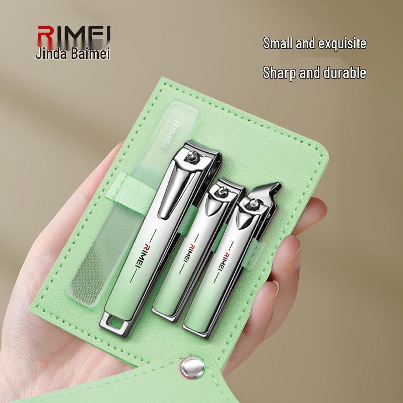 Jinda Rimei Nail Clipper Set: Toenail Clippers and Pedicure Scissors for Men and Women
Jinda Rimei Nail Clipper Set: Toenail Clippers and Pedicure Scissors for Men and Women