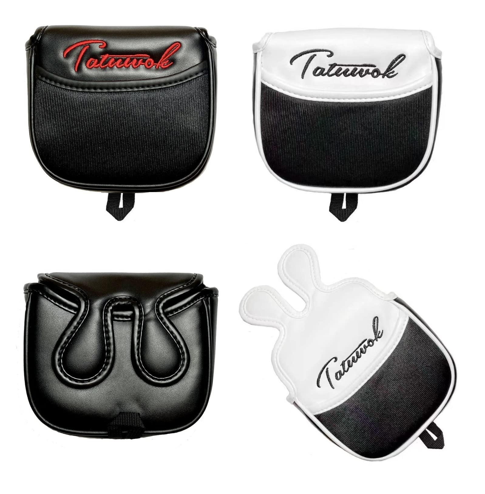 Golf Head Cover Putter Cover Magnetic Closure Compatible with Odyssey 2 Ball TaylorMade Spider Putter Center Shaft White x Black Black (White x Black)
Golf Head Cover Putter Cover Magnetic Closure Compatible with Odyssey 2 Ball TaylorMade Spider Putter Center Shaft White x Black Black (White x Black)