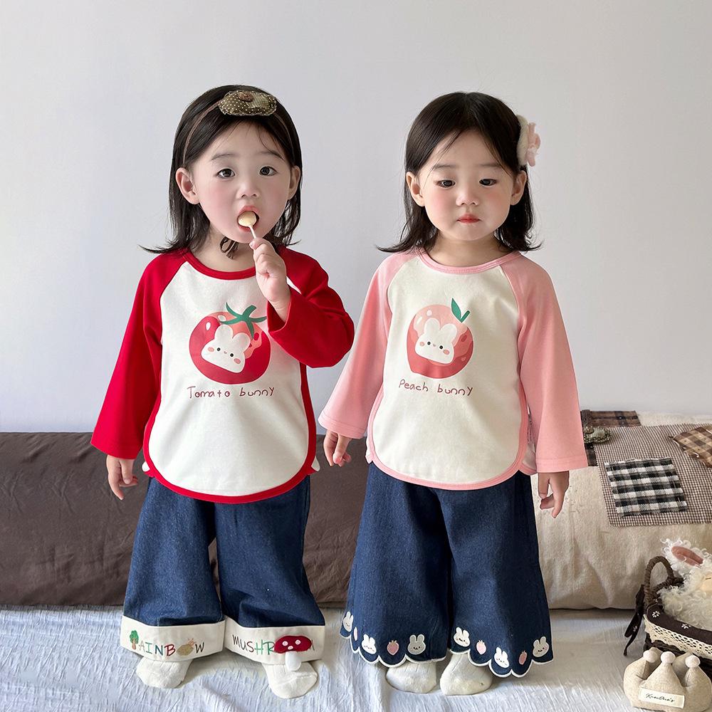 Girls Cute 2025 Long Sleeve Raglan T-Shirt - Infant & Baby Spring/Autumn Slim Fit Tag 100
Girls Cute 2025 Long Sleeve Raglan T-Shirt - Infant & Baby Spring/Autumn Slim Fit Tag 100