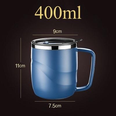 400ml Insulated Coffee Mug with Sliding Lid Vacuum Travel Mug with Handle Camping Tea Flask for Hot Cold Drinks Bar Tool 400ml синій
400ml Insulated Coffee Mug with Sliding Lid Vacuum Travel Mug with Handle Camping Tea Flask for Hot Cold Drinks Bar Tool 400ml синій
