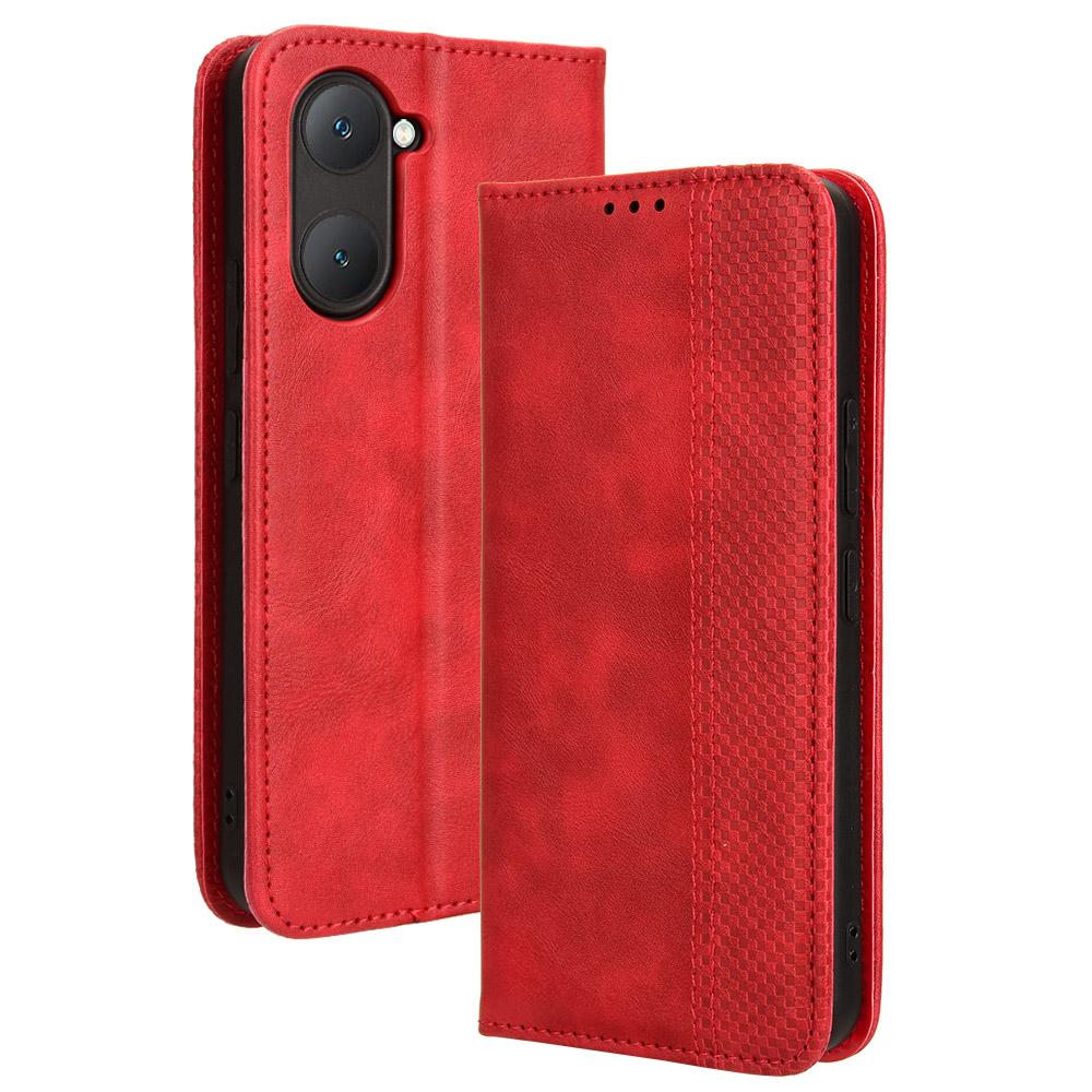 For vivo Y28s 5G/T3 Lite 5G/Y03/Y18 4G/Y18e 4G Case Wallet Magnetic Closure Leather Retro Phone Cover Red
For vivo Y28s 5G/T3 Lite 5G/Y03/Y18 4G/Y18e 4G Case Wallet Magnetic Closure Leather Retro Phone Cover Red