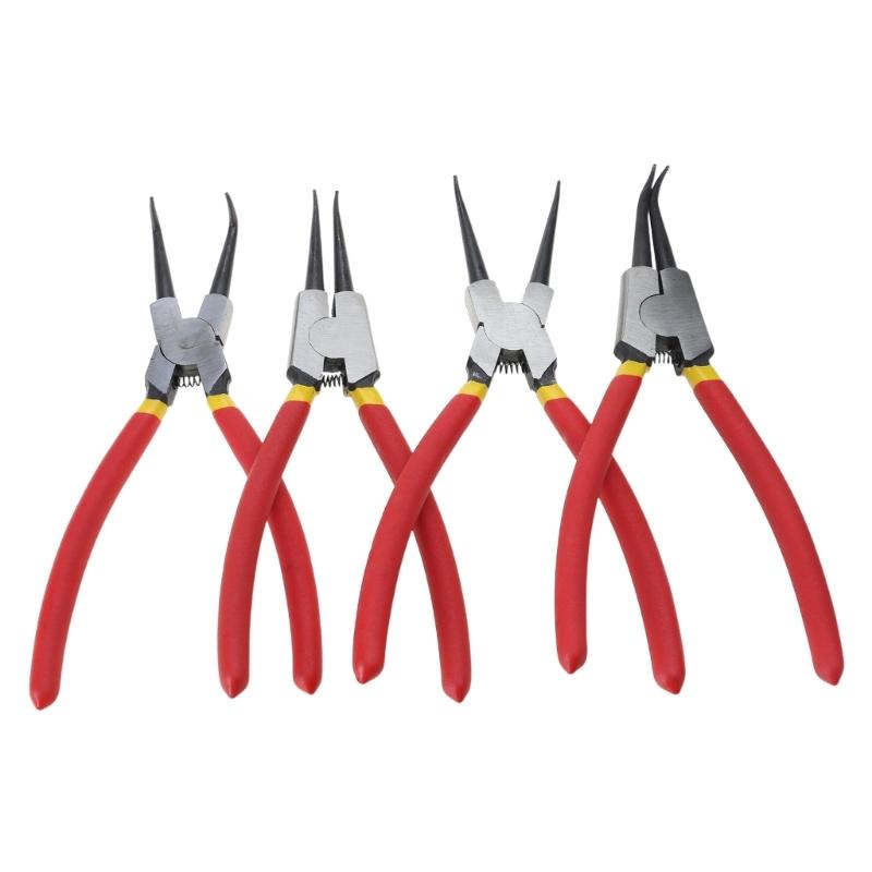 4Pcs Circlip Pliers Needle Nose Pliers Retaining Rings Pliers for Removing Installing Puller Locking Rings Shafts 1
4Pcs Circlip Pliers Needle Nose Pliers Retaining Rings Pliers for Removing Installing Puller Locking Rings Shafts 1