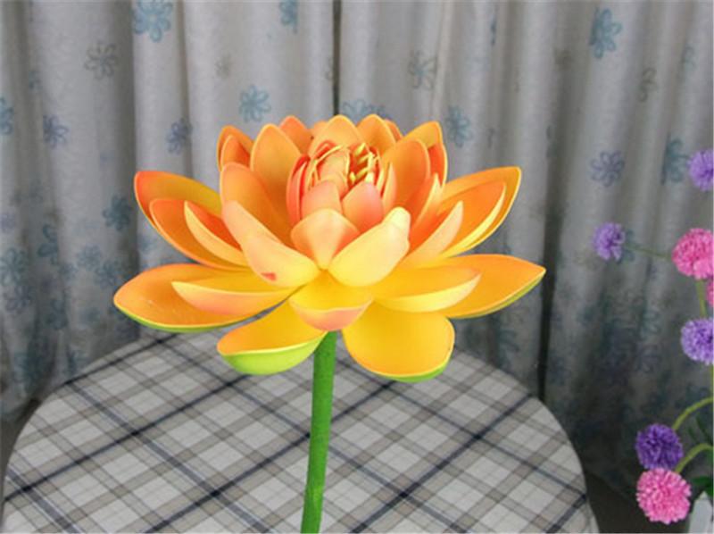 1Pc 16/27cm Artificial Lotus Flower Long Stem Floating Pool Decor Aquarium Fish Pond Scenery Home Decoration 16cm помаранчевий
1Pc 16/27cm Artificial Lotus Flower Long Stem Floating Pool Decor Aquarium Fish Pond Scenery Home Decoration 16cm помаранчевий