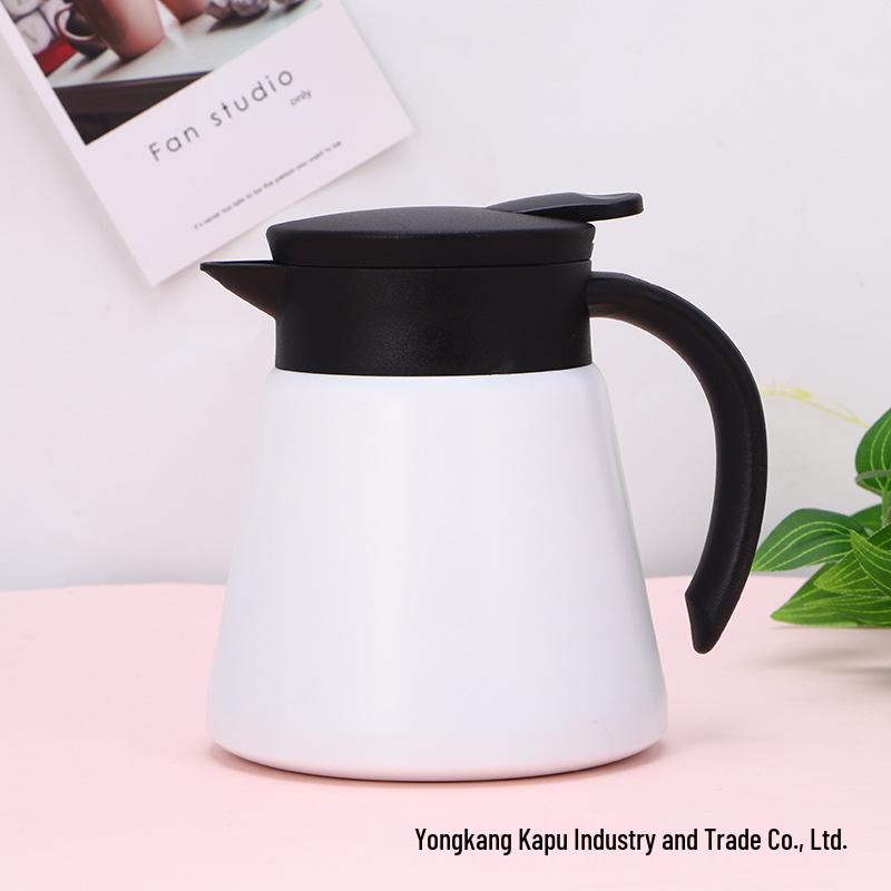 304 Stainless Steel Insulated Portable Coffee Pot - Vacuum Flask for Hot Drinks in Office 600ML белый
304 Stainless Steel Insulated Portable Coffee Pot - Vacuum Flask for Hot Drinks in Office 600ML белый