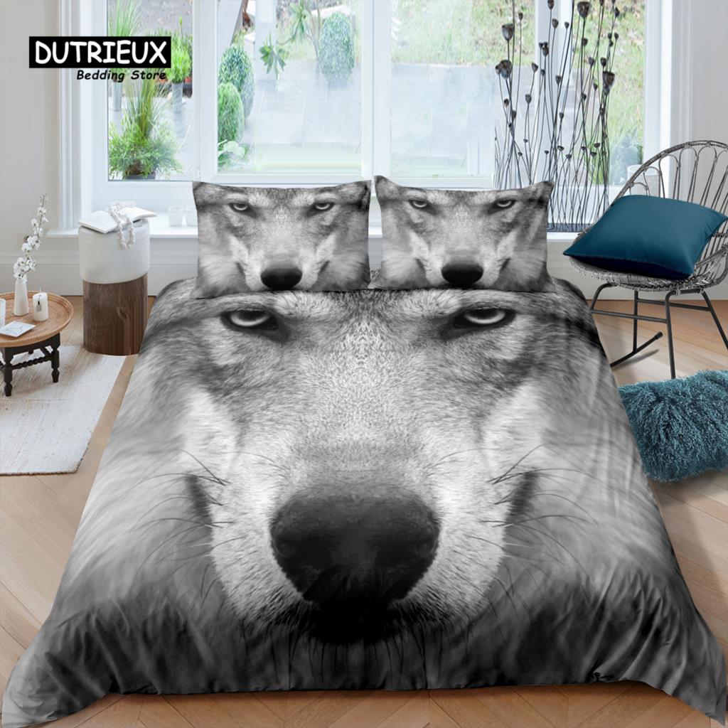 Home Living Luxury 3D Wolf Bedding Set Duvet Cover Pillowcase Kids Bedding Set Queen and King EU/US/AU/UK Size EU single(135x200cm)
Home Living Luxury 3D Wolf Bedding Set Duvet Cover Pillowcase Kids Bedding Set Queen and King EU/US/AU/UK Size EU single(135x200cm)