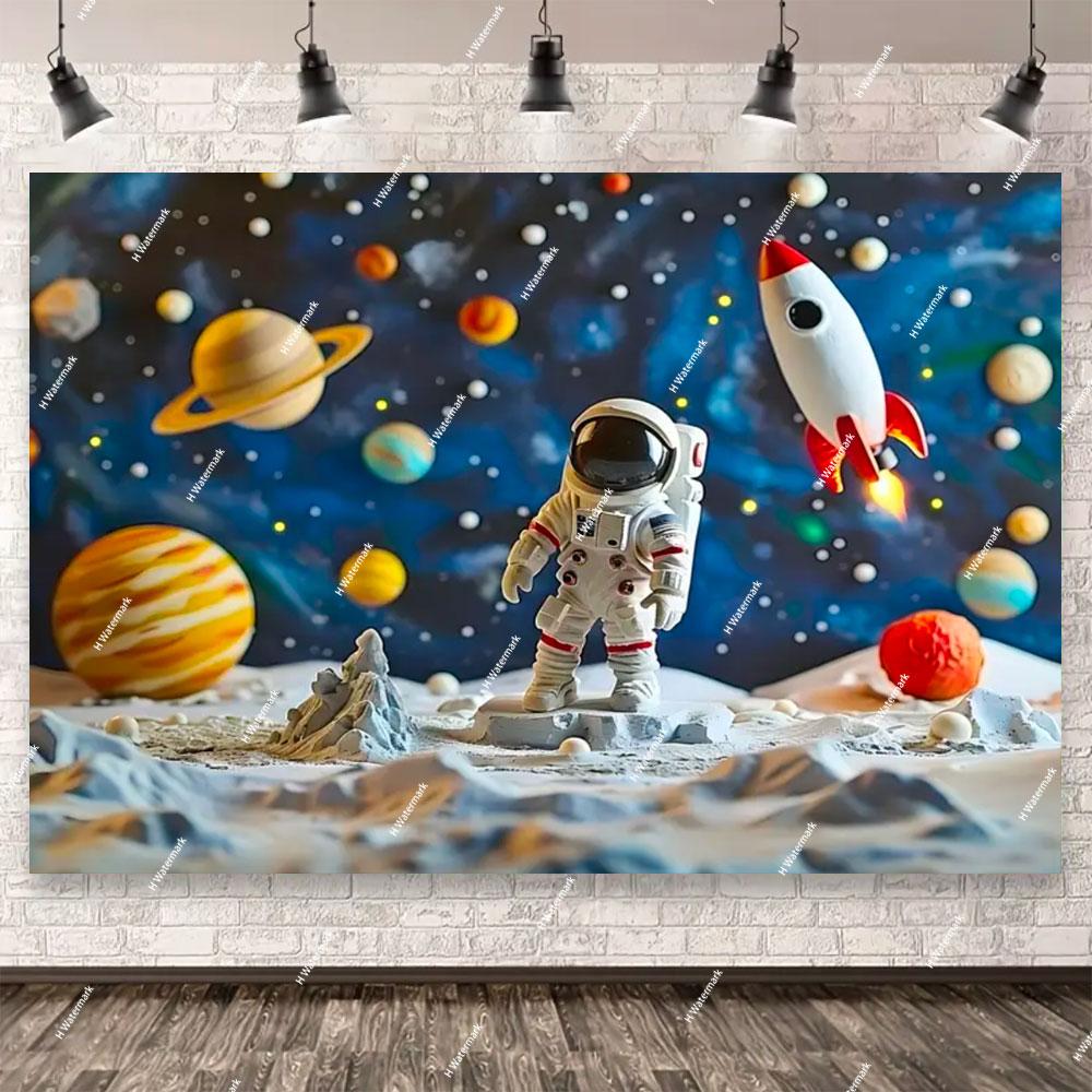 Space Astronaut Birthday Party Background Banner Custom Decoration Rocket Theme Photography Boy Birthday Gift Photo Studio Prop 120x90cm
Space Astronaut Birthday Party Background Banner Custom Decoration Rocket Theme Photography Boy Birthday Gift Photo Studio Prop 120x90cm