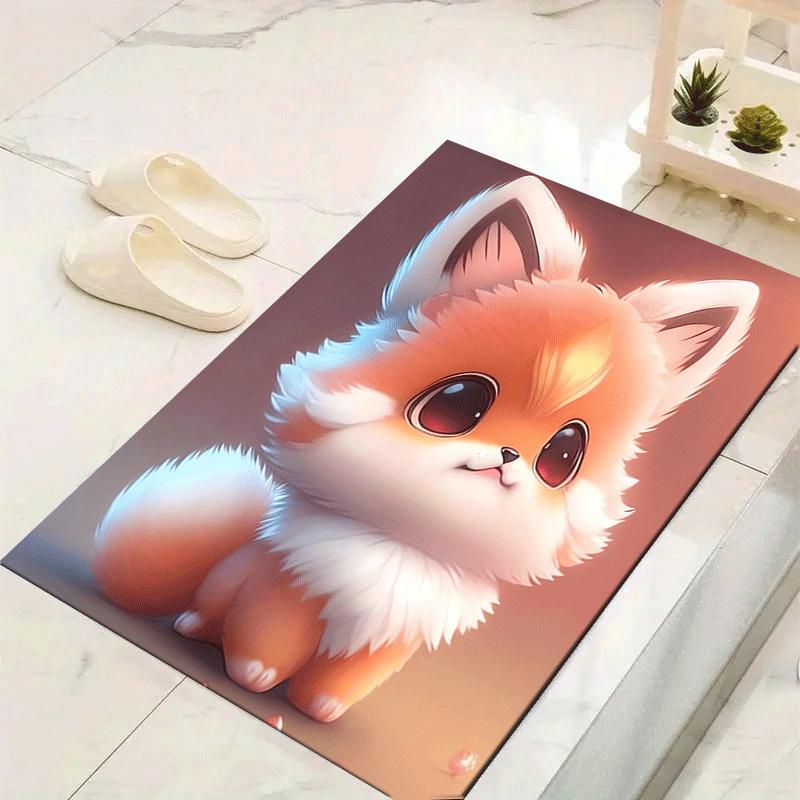 1pc Cute baby fox Print, Design Indoor Area Rug - Soft, Anti-Slip, and Durable Gaming Room Decor for Bedroom 60cm by 90cm
1pc Cute baby fox Print, Design Indoor Area Rug - Soft, Anti-Slip, and Durable Gaming Room Decor for Bedroom 60cm by 90cm