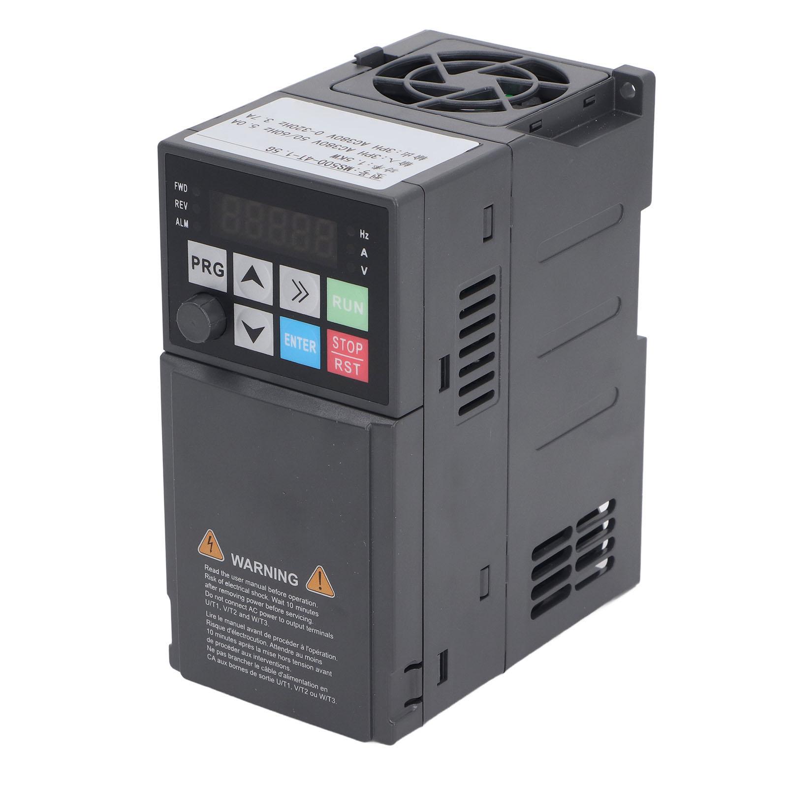 Vector Frequency Converter 3 Phase 1.5KW Variable Drive AC380V 5060Hz Input AC380V 0320Hz Output
Vector Frequency Converter 3 Phase 1.5KW Variable Drive AC380V 5060Hz Input AC380V 0320Hz Output