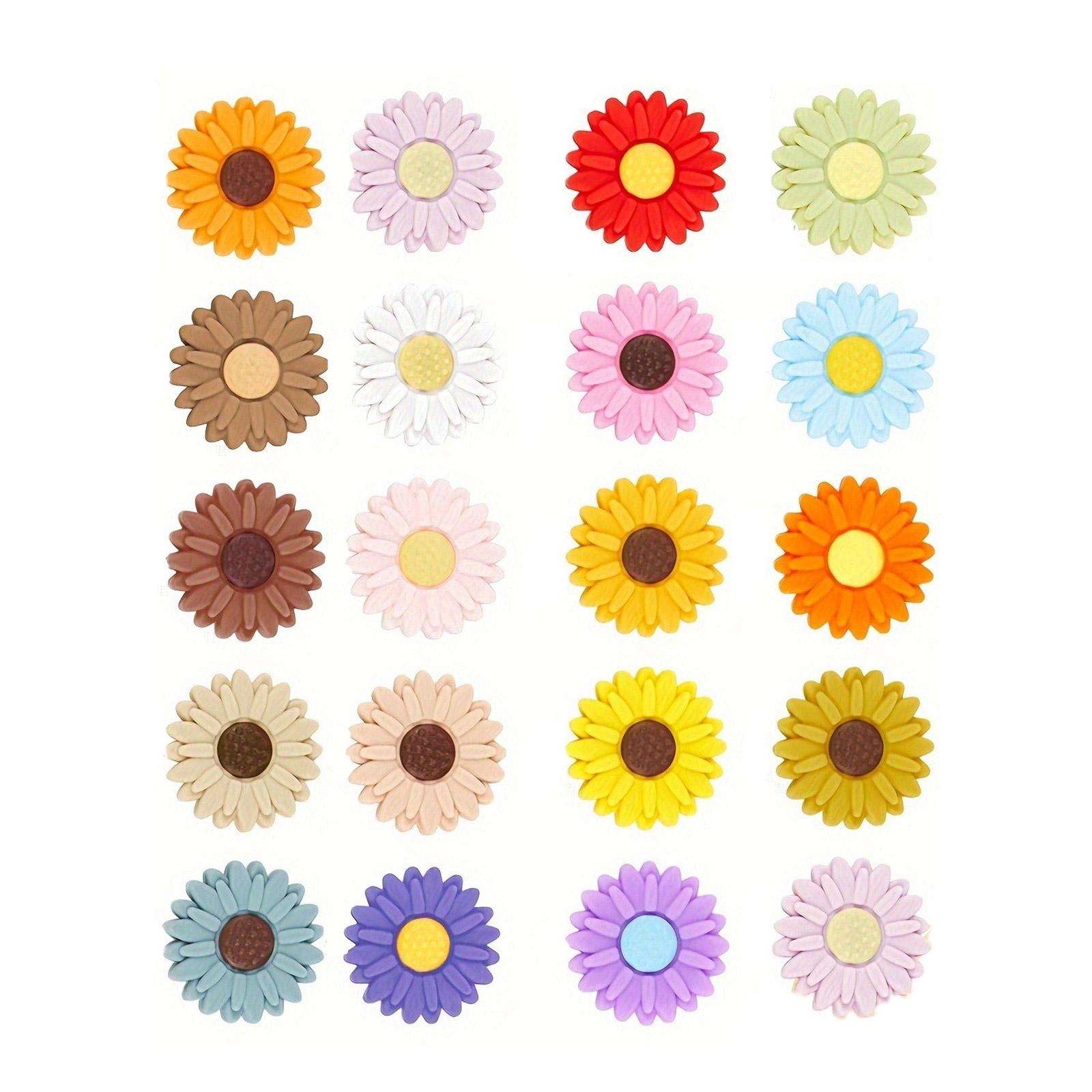 Набор из 20 стильных силиконовых бусин для брелоков. Домашнее рукоделие. Красочные бусины Dasiy. Принадлежности для изготовления украшений. Набор для ожерелий.
Набор из 20 стильных силиконовых бусин для брелоков. Домашнее рукоделие. Красочные бусины Dasiy. Принадлежности для изготовления украшений. Набор для ожерелий.