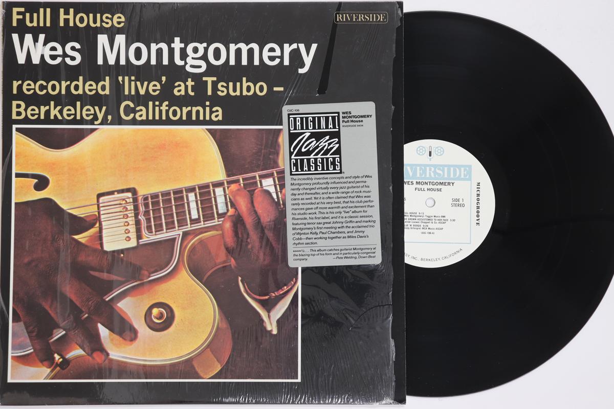 LP Record WES MONTGOMERY Full House OJC106 ORIGINAL JAZZ C 1984 US Jazz Used
LP Record WES MONTGOMERY Full House OJC106 ORIGINAL JAZZ C 1984 US Jazz Used