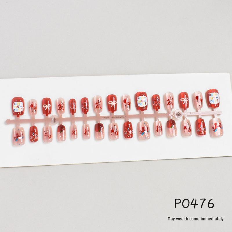 Get Rich Quick: Year of the Horse Wealth-Attracting Red Cat Eye Nails - 30 Full-Size Pieces for New Year Good Luck
Get Rich Quick: Year of the Horse Wealth-Attracting Red Cat Eye Nails - 30 Full-Size Pieces for New Year Good Luck