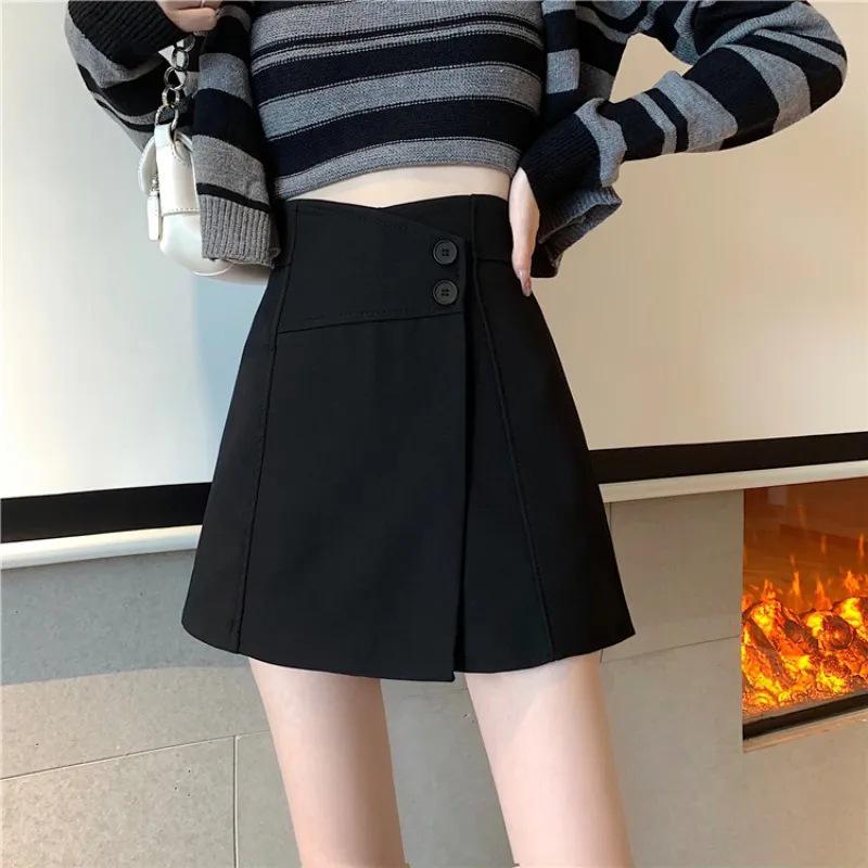 Autumn 2022 Plus Size High Waist Irregular A-Line Hip Wrap Skirt for Women - Slimming Black Half-Length Skirt M (95-105 cm) чёрный
Autumn 2022 Plus Size High Waist Irregular A-Line Hip Wrap Skirt for Women - Slimming Black Half-Length Skirt M (95-105 cm) чёрный