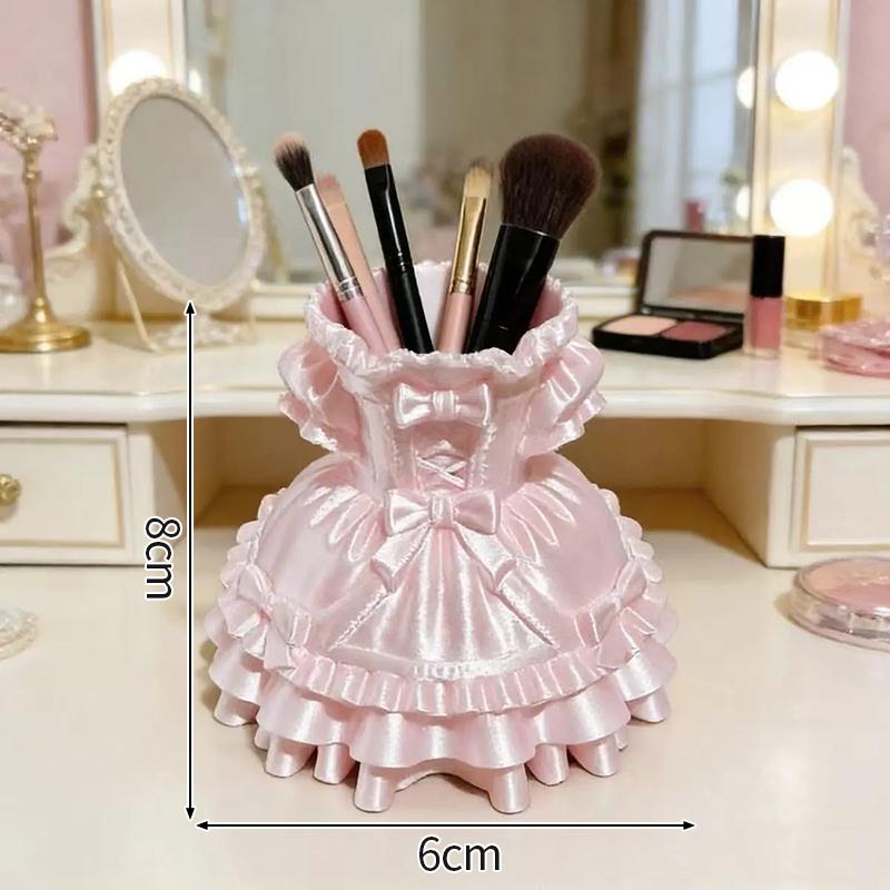 Princess Dress Shaped Storage Box Table Pen Holder Decorative Pencil Cases 3D Printed Decorations Table Accessories Room Decoration
Princess Dress Shaped Storage Box Table Pen Holder Decorative Pencil Cases 3D Printed Decorations Table Accessories Room Decoration