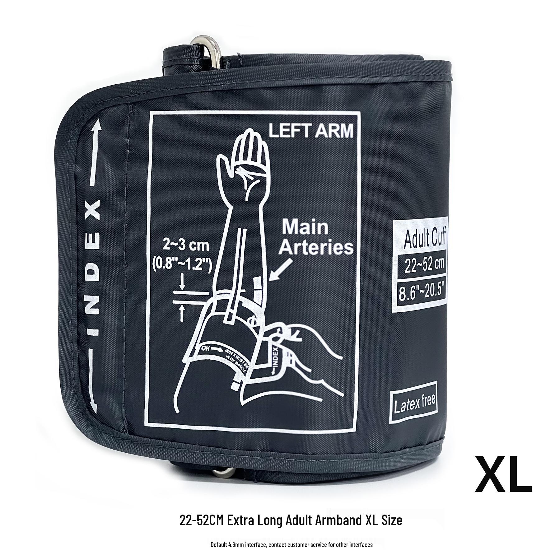 Монітор артеріального тиску на плече з подовженою манжетою та роз ємом для домашнього використання
Монітор артеріального тиску на плече з подовженою манжетою та роз ємом для домашнього використання