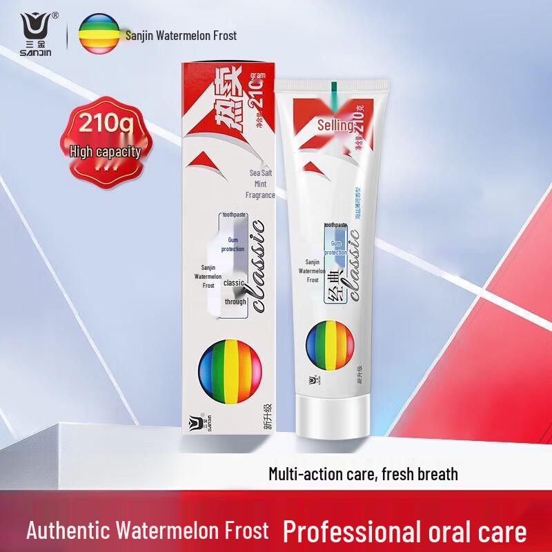 Sanjin Watermelon Frost Gum Care Toothpaste - Sea Salt Mint
Sanjin Watermelon Frost Gum Care Toothpaste - Sea Salt Mint