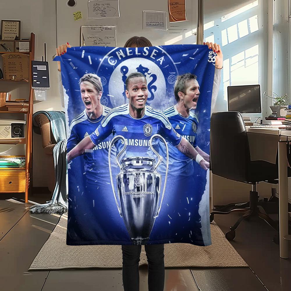 Chelsea FC team Print FlAannel Blanket, High quality Comfortable for All Seasons, Home Decor, Warmth and Comfort 80cm x 120cm
Chelsea FC team Print FlAannel Blanket, High quality Comfortable for All Seasons, Home Decor, Warmth and Comfort 80cm x 120cm