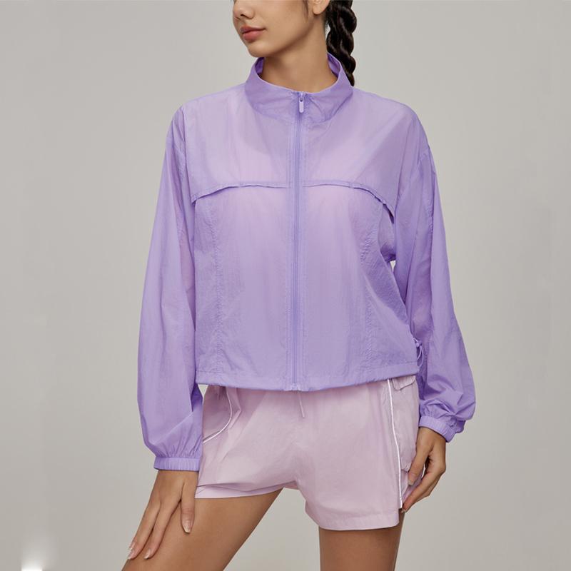 Women s Lightweight Zip Up Athletic Jacket Stand Collar Windproof Hiking Jacket UPF 50+ Sun Protection Running Shirts XS фіолетовий
Women s Lightweight Zip Up Athletic Jacket Stand Collar Windproof Hiking Jacket UPF 50+ Sun Protection Running Shirts XS фіолетовий