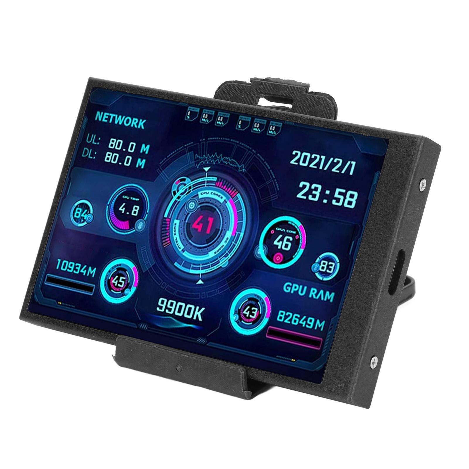 3,5-дюймовый IPS USB мини-экран ЦП ОЗУ HDD Данные Температура Дисплей Тип C Дополнительный экран для ПК Компьютер
3,5-дюймовый IPS USB мини-экран ЦП ОЗУ HDD Данные Температура Дисплей Тип C Дополнительный экран для ПК Компьютер