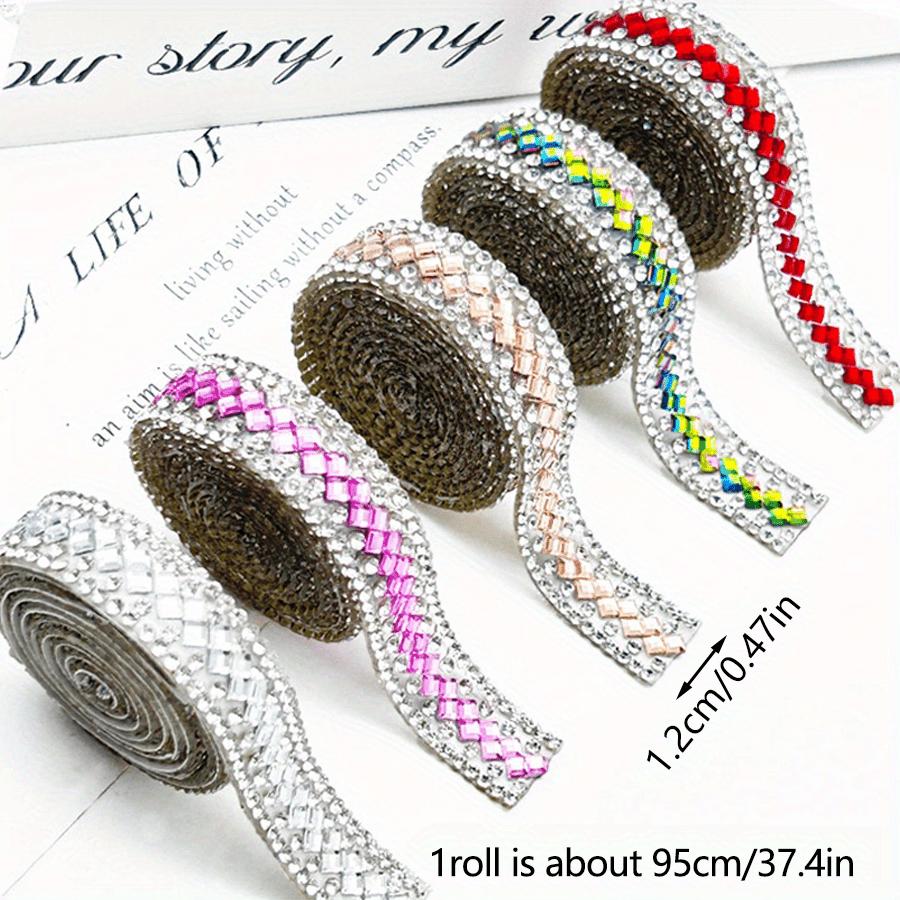 1roll Self-Adhesive Stickers For DIY Decoration, Glitter Ribbon Stickers, Home Decoration/Gift Decoration Pink
1roll Self-Adhesive Stickers For DIY Decoration, Glitter Ribbon Stickers, Home Decoration/Gift Decoration Pink