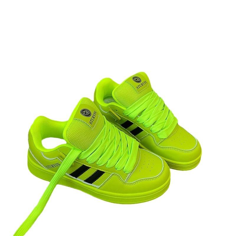 2025 autumn new original niche low-top fluorescent green thick baseplate shoes Korean version super fire student sports and leisure shoes 40
2025 autumn new original niche low-top fluorescent green thick baseplate shoes Korean version super fire student sports and leisure shoes 40