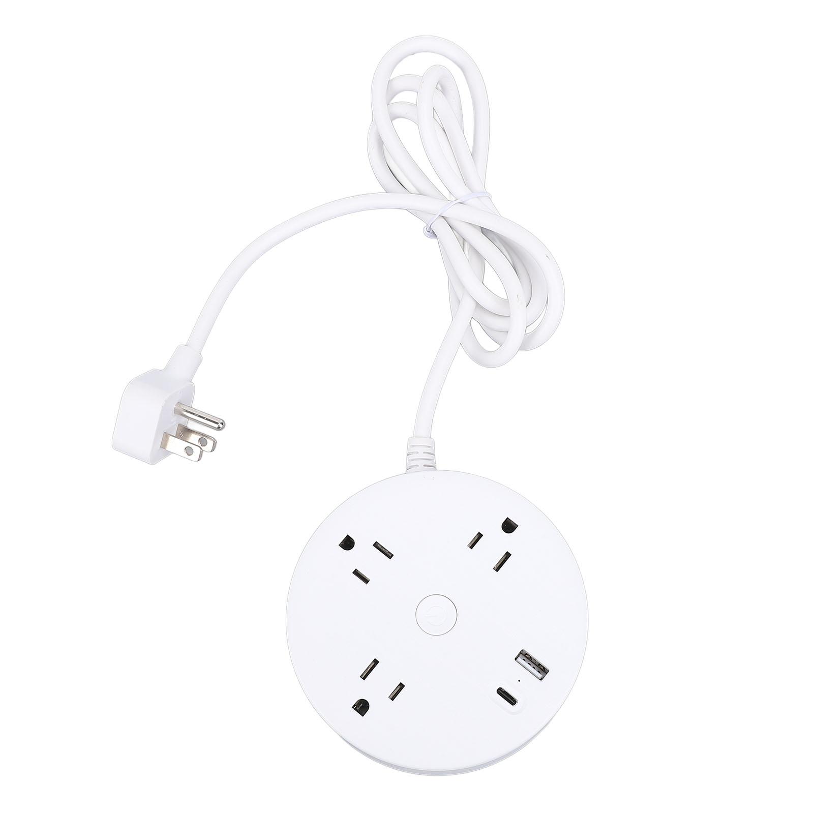 5 in 1 Flat Plug Power Strip 5FT USB A USB C 20W AC Round Multi Output Port Power Strip for Phone US Plug
5 in 1 Flat Plug Power Strip 5FT USB A USB C 20W AC Round Multi Output Port Power Strip for Phone US Plug