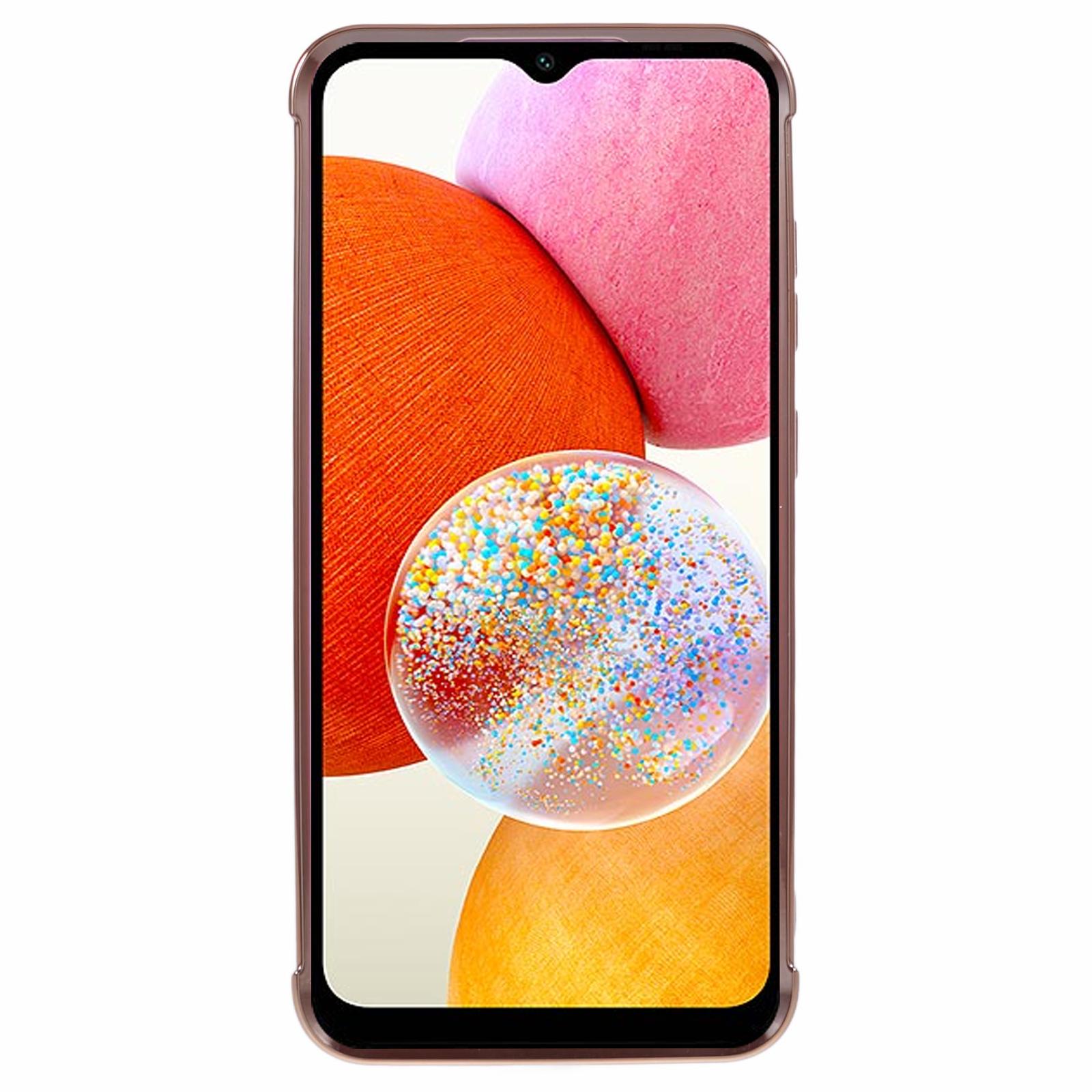 For Samsung Galaxy A14 4G/5G Case Electroplated Frame TPU Soft Phone Cover Purple
For Samsung Galaxy A14 4G/5G Case Electroplated Frame TPU Soft Phone Cover Purple