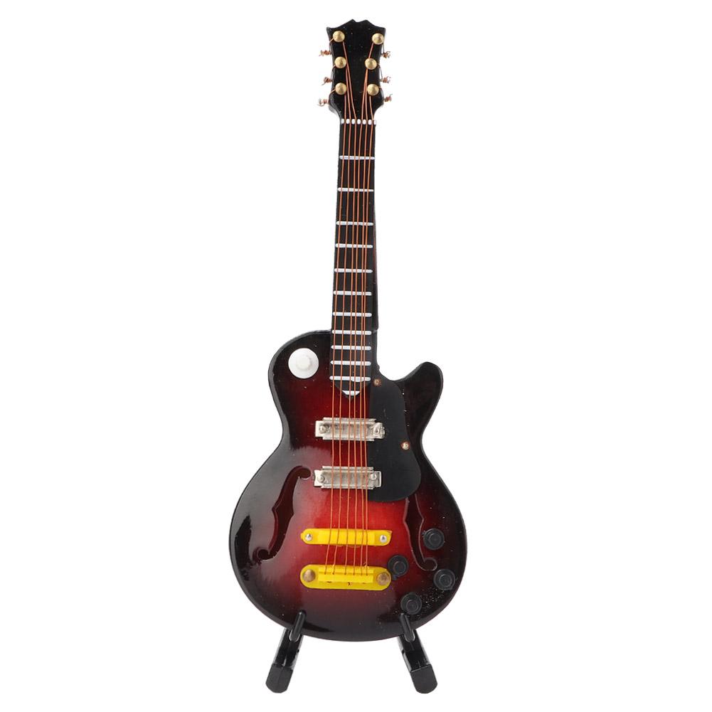 Miniature Tilia Handicraft Guitar Mold Electric Guitar Instrument Model with Gift Package
Miniature Tilia Handicraft Guitar Mold Electric Guitar Instrument Model with Gift Package