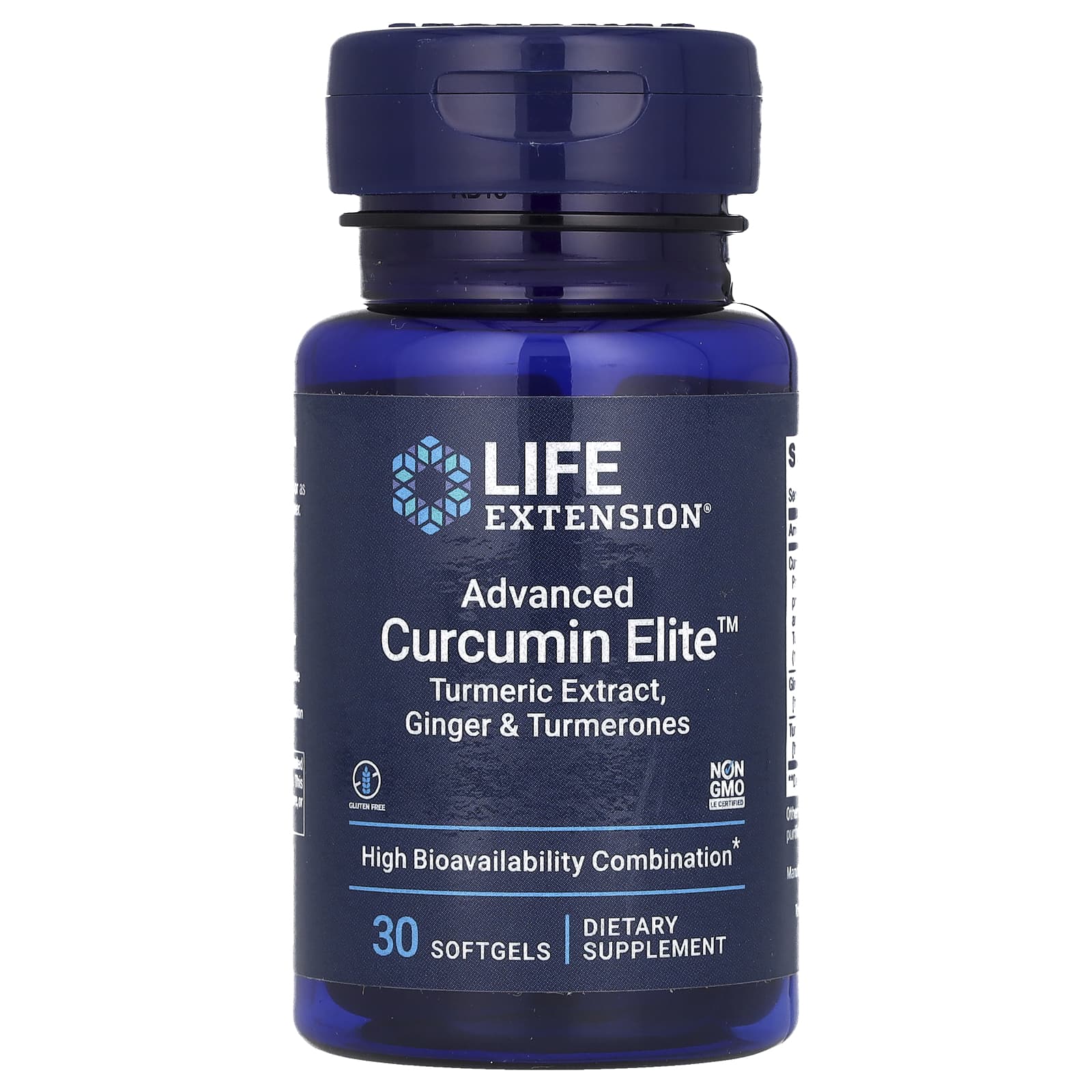 Life Extension, Advanced Curcumin Elite, Turmeric Extract, Ginger & Turmeric, 30 Softgels
Life Extension, Advanced Curcumin Elite, Turmeric Extract, Ginger & Turmeric, 30 Softgels
