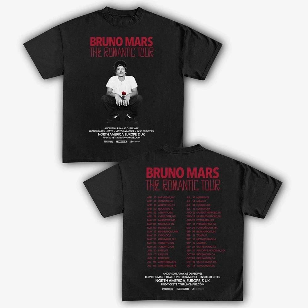 Bruno Mars RoUnisextic Tour Retro Unisexs and Womens Tshirts Fan Commemorative Printed Casual Tshirt S
Bruno Mars RoUnisextic Tour Retro Unisexs and Womens Tshirts Fan Commemorative Printed Casual Tshirt S