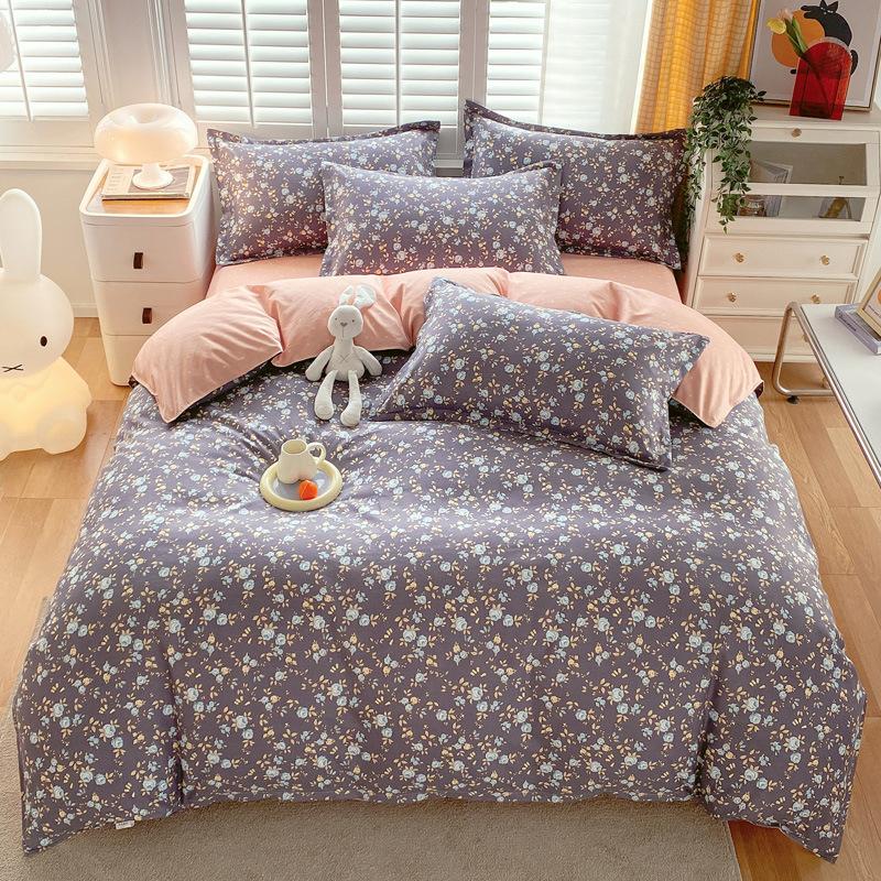 Небольшой свежий утолщенный комплект из четырех предметов из хлопка с принтом, состоящий из трех предметов, простыня и пододеяльник 0.9m bed sheet 3pcs
Небольшой свежий утолщенный комплект из четырех предметов из хлопка с принтом, состоящий из трех предметов, простыня и пододеяльник 0.9m bed sheet 3pcs