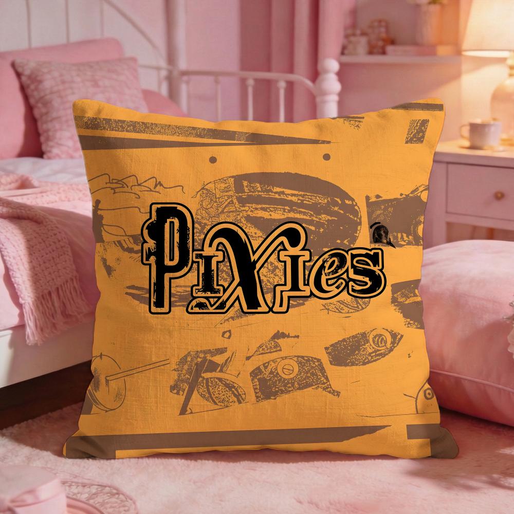 Band PPixies Cushion Cover Premium Comfort Reversible Pillow Cove Two In One Design For Any Room Car Interior 30X30cm
Band PPixies Cushion Cover Premium Comfort Reversible Pillow Cove Two In One Design For Any Room Car Interior 30X30cm