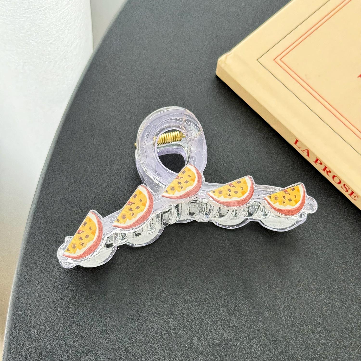 Style Korean Adorable Large Fruit Hair Claw Clips For Effortless Stylish Updos Passionfruit
Style Korean Adorable Large Fruit Hair Claw Clips For Effortless Stylish Updos Passionfruit