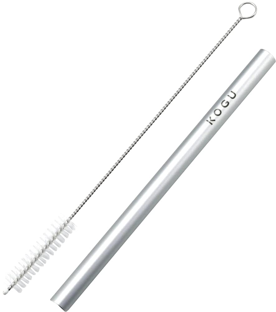 KOGU Coffee Tools Straw Aluminum 11mm in Stirrer Reusable Washable Brush Included Eco Cold Drink Tapioca Silver Tsubame Sanjo 43946 Present Birthday
KOGU Coffee Tools Straw Aluminum 11mm in Stirrer Reusable Washable Brush Included Eco Cold Drink Tapioca Silver Tsubame Sanjo 43946 Present Birthday