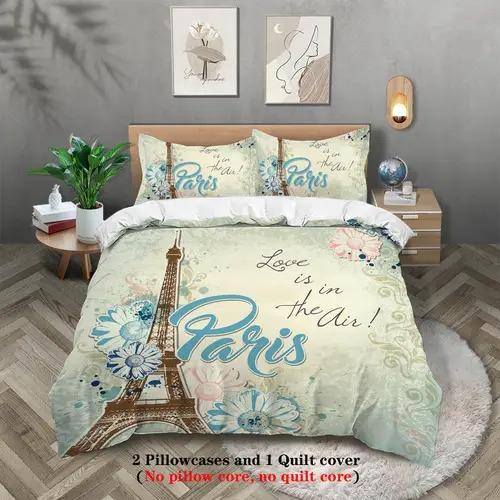 Eifel Tower Soft Duvet Cover Eifel Tower Background Theme Soft Duvet Cover Suitable for Children Kids plus Adult Peoples Soft plus Breathable 120*200cm Single
Eifel Tower Soft Duvet Cover Eifel Tower Background Theme Soft Duvet Cover Suitable for Children Kids plus Adult Peoples Soft plus Breathable 120*200cm Single