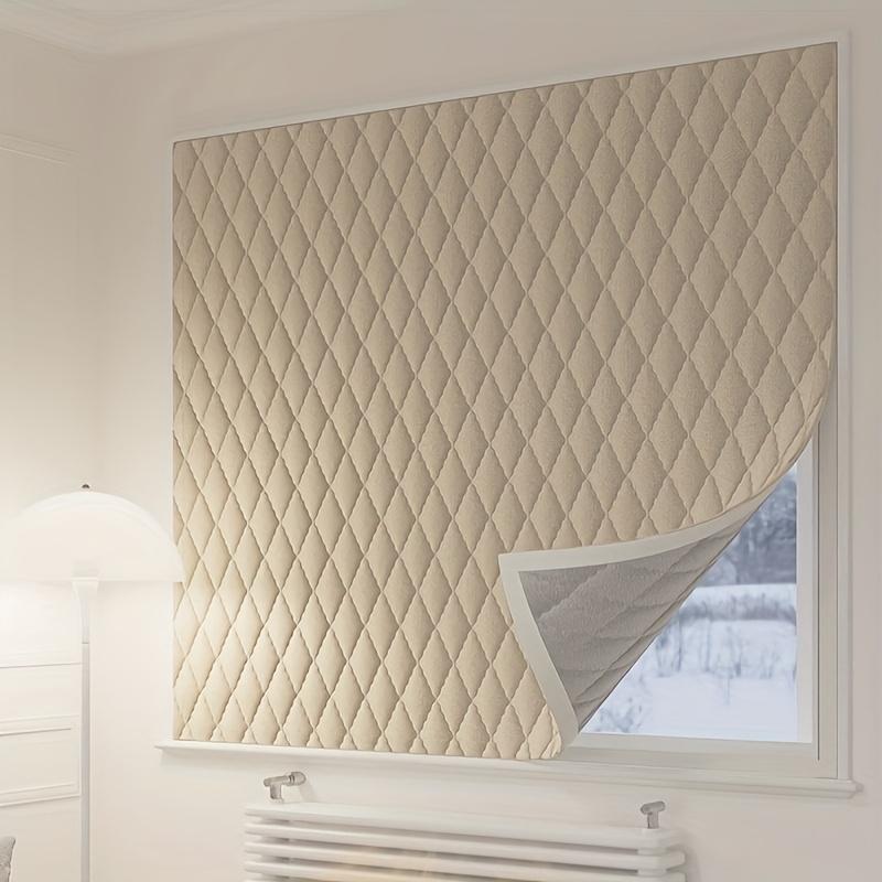 1pc Light Luxury Flannel Thickened Curtain - Self-adhesive, Bedroom Bay Window, Windproof Warm (Winter), Single-sided Velcro 66cm x 107cm&Velcro
1pc Light Luxury Flannel Thickened Curtain - Self-adhesive, Bedroom Bay Window, Windproof Warm (Winter), Single-sided Velcro 66cm x 107cm&Velcro